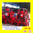 China Cheapest XY-2F Mobile Soil Investigation  Drilling Rig with 150-500 m Depth of NQ