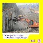 China Hot Multifunction MGY-100BW Excavator Mounted soil and rock anchor drilling rig