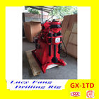 China Hot Cheapest GX-1TD Portable Skid Mounted Geotechnical Drilling Rig 30-150 m Depth