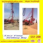 China Hot Track Mounted Mobile  CST-200 Water well Drilling Rig For 100-200 m Depth