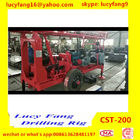 China Popular Good Quality Crawler Mounted Mobile  CST-200 Hydraulic Water Well Drilling Rig For 200 m Depth