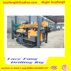 180 rubber crawler water well drilling rig