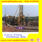 China Popular Good Quality Trailer  Mounted Mobile  Water Well Drilling Rig with Builtin Mud Pump