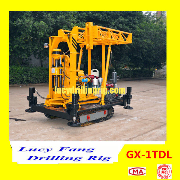 Hot Sale Top Quality Lowest  Mobile Soil Testing Drilling Rig With Mast and 30-100 m Depth