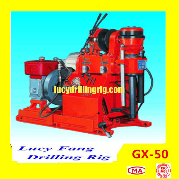China Hot Cheapest GX-50 Mini Drilling Rig For Soil Investigation