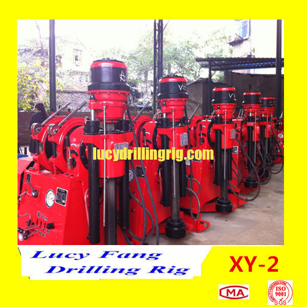 China Hot XY-2 Portable Skid Mounted Diamond Core Drilling Rig and SPT equipment