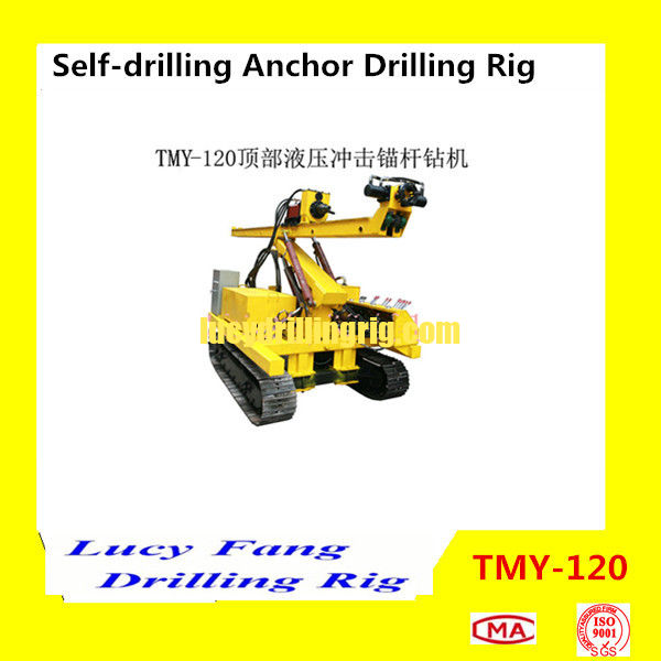China Hot Multi-function TMY-120 Mobile Crawler Hydraulic Percussion Anchor Drilling Rig