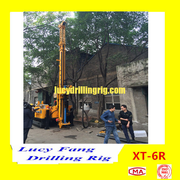 XT-6R CHINA popular multifurctional full hydraulic Top Head diamond core drilling rig