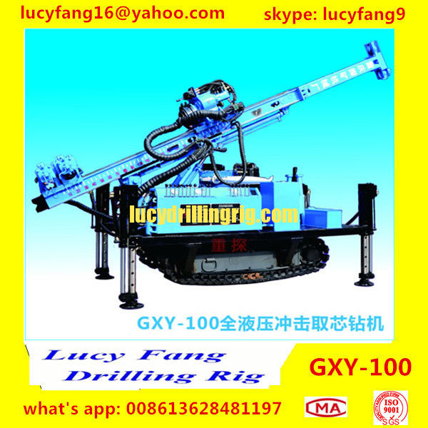 China Hot Multi-function GXY-100 RC Core Sampling Drilling Rig For Soil Investigation