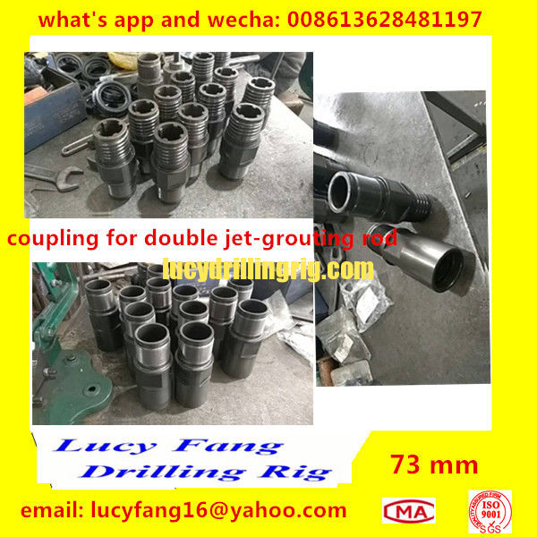 China made double tube jet-grouting rod with good quality and lower price