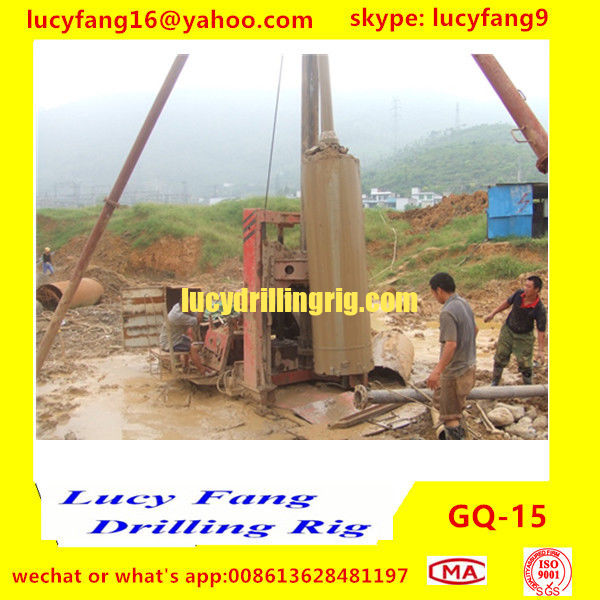 China popular big pile hole drilling rig for foundation construction GQ-15