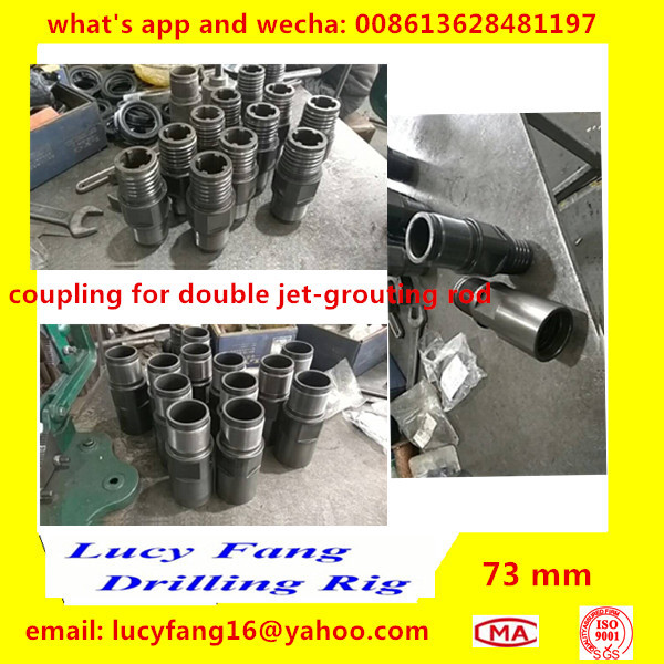 China made double tube jet-grouting rod with good quality and lower price